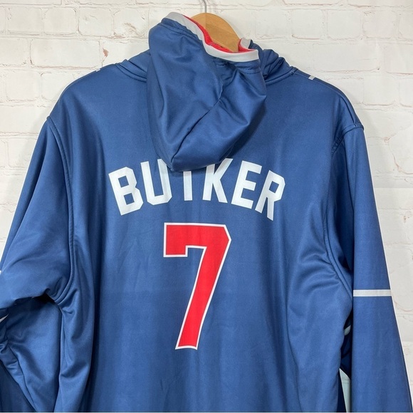 New Kansas City Chiefs Harrison Butker Thick Fleece Sweatshirt Mens XL Rare - Picture 9 of 12